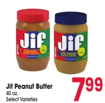 Jewel-Osco Jif Peanut Butter offer