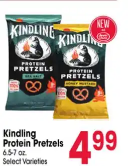Jewel-Osco Kindling Protein Pretzels offer