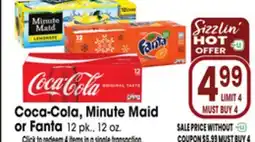 Jewel-Osco Coca-Cola, Minute Maid or Fanta offer