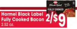 Jewel-Osco Hormel Black Label Fully Cooked Bacon offer