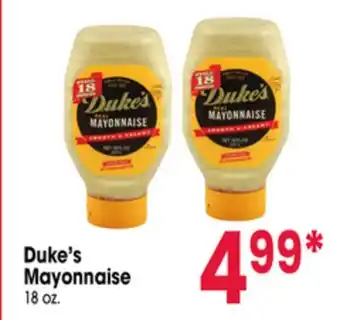 Jewel-Osco Duke's Mayonnaise offer