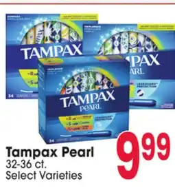 Jewel-Osco Tampax Pearl offer