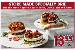 Jewel-Osco STORE MADE SPECIALTY BRIE offer