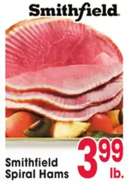 Jewel-Osco Smithfield Spiral Hams offer