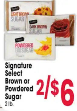 Jewel-Osco Signature Select Brown or Powdered Sugar offer