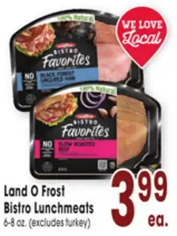 Jewel-Osco Land O Frost Bistro Lunchmeats offer
