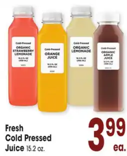 Jewel-Osco Cold Pressed Juice offer
