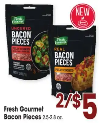 Jewel-Osco Fresh Gourmet Bacon Pieces offer