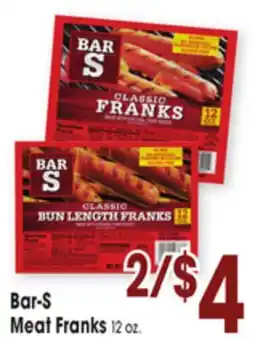 Jewel-Osco Bar-S Meat Franks offer