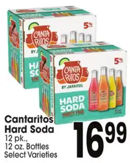 Jewel-Osco Cantaritos Hard Soda offer