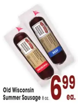 Jewel-Osco Old Wisconsin Summer Sausage offer