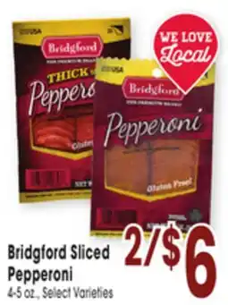 Jewel-Osco Bridgford Sliced Pepperoni offer