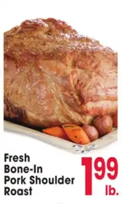 Jewel-Osco Fresh Bone-In Pork Shoulder Roast offer