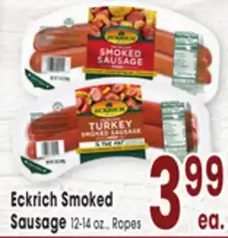Jewel-Osco Eckrich Smoked Sausage offer