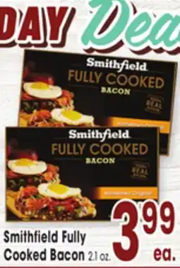 Jewel-Osco Smithfield Fully Cooked Bacon offer