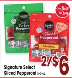 Jewel-Osco Signature Select Sliced Pepperoni offer