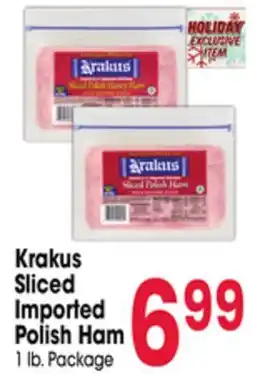 Jewel-Osco Krakus Sliced Imported Polish Ham offer