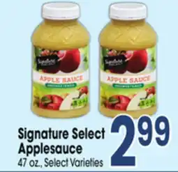 Jewel-Osco Signature Select Applesauce offer