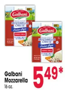 Jewel-Osco Galbani Mozzarella offer