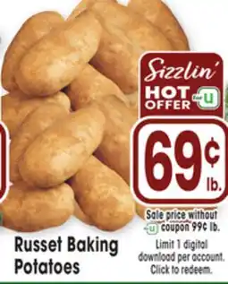 Jewel-Osco Russet Baking Potatoes offer