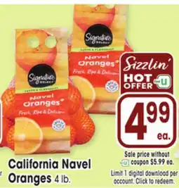 Jewel-Osco California Navel Oranges offer