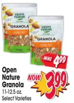 Jewel-Osco Open Nature Granola offer