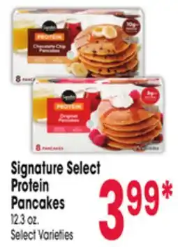 Jewel-Osco Signature Select Protein Pancakes offer