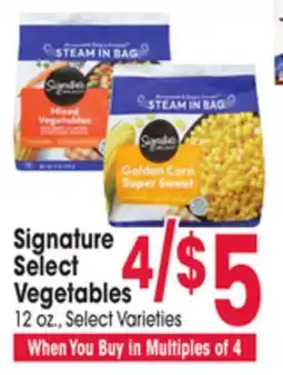 Jewel-Osco Signature Select Vegetables offer