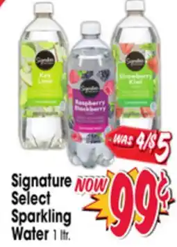 Jewel-Osco Signature Select Sparkling Water offer