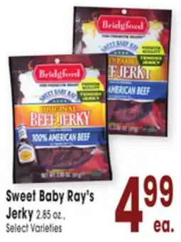 Jewel-Osco Sweet Baby Ray's Jerky offer