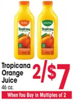 Jewel-Osco Tropicana Orange Juice offer