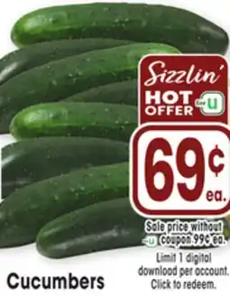 Jewel-Osco Cucumbers offer
