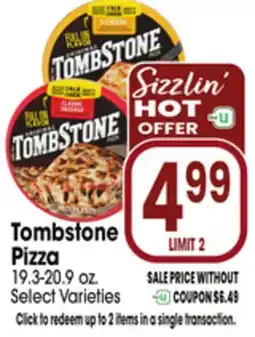 Jewel-Osco Tombstone Pizza offer