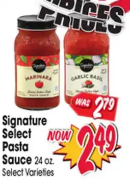 Jewel-Osco Signature Select Pasta Sauce offer