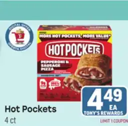 Tony’s Fresh Market Hot Pockets offer