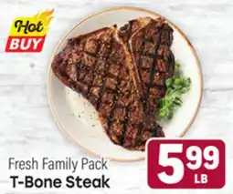 Tony’s Fresh Market T-Bone Steak offer