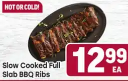 Tony’s Fresh Market Slow Cooked Full Slab BBQ Ribs offer