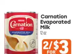 Tony’s Fresh Market Carnation Evaporated Milk offer