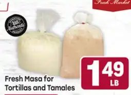 Tony’s Fresh Market Fresh Masa for Tortillas and Tamales offer