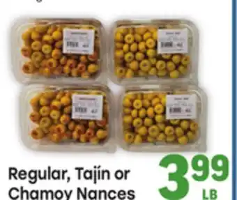 Tony’s Fresh Market Regular, Tajín or Chamoy Nances offer