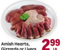 Tony’s Fresh Market Amish Hearts, Gizzards or Livers offer