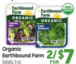 Tony’s Fresh Market Organic Earthbound Farm offer