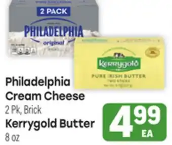 Tony’s Fresh Market Philadelphia Cream Cheese or Kerrygold Butter offer