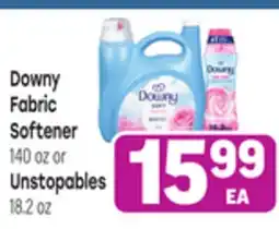 Tony’s Fresh Market Downy Fabric Softener 140 oz or Unstopables 18.2 oz offer