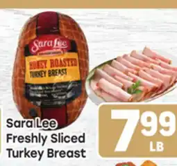 Tony’s Fresh Market Sara Lee Freshly Sliced Turkey Breast offer