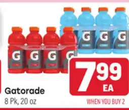 Tony’s Fresh Market Gatorade offer