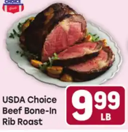 Tony’s Fresh Market USDA Choice Beef Bone-In Rib Roast offer