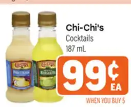 Tony’s Fresh Market Chi-Chi's Cocktails offer