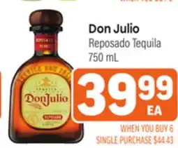 Tony’s Fresh Market Don Julio Reposado Tequila offer