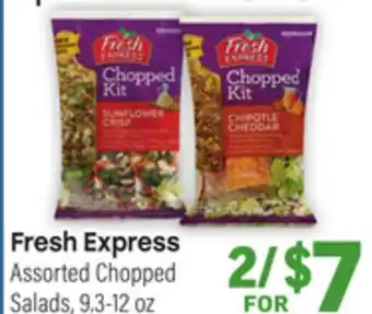 Tony’s Fresh Market Fresh Express Assorted Chopped Salads offer
